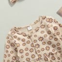 Mono de bebé niña con diadema T2737 2