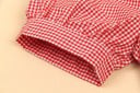 Pantalones cortos de cuadros para niñas J1264 4