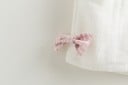 Conjunto niña cuadros con encaje y lazos J1265 6