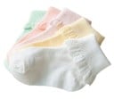 Calcetines tobilleros niña con cordón - 5 pares 2