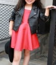 Chaqueta de cuero para niña - Corazón 5