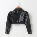 Chaqueta de cuero para niña L1891 3