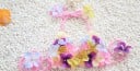 Bikini de niña con estampado floral J1891 5