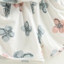 Conjunto niña flores - Camiseta y short J1269 7