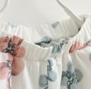 Conjunto niña flores - Camiseta y short J1269 8