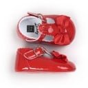 Zapatillas de piel charol para niña 15