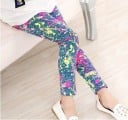 Legginsy dziewczęce ze wzorem J616 6