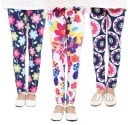 Legginsy dziewczęce ze wzorem J616 13