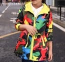 Chaqueta de camuflaje para niñas A2854 2
