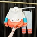 Sudadera y leggings niña L1257 3