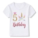 Camiseta de cumpleaños para niñas B1566 1