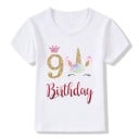 Camiseta de cumpleaños para niñas B1566 5