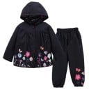 Chaqueta y pantalón impermeables para niñas 3