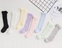 Calcetines de punto con volantes para niñas 10