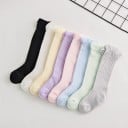 Calcetines de punto con volantes para niñas 11