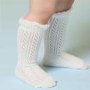 Calcetines hasta la rodilla para niñas A1499 4