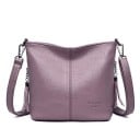 Crossbody-väska i läder för kvinnor M683 4