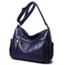 Crossbody-väska i läder för kvinnor M729 5