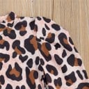 Jersey de cuello alto y falda para niñas L1366 5
