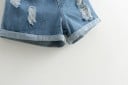Conjunto niña - Camiseta sin mangas y pantalón corto con estampado floral - Blanco 9