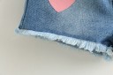 Conjunto niña - Camiseta y pantalón corto con corazones J1273 7