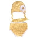 Conjunto de sesión fotográfica para niñas: gorro y pantalones cortos 2