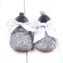 Zapatillas plateadas para niñas 2