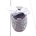Zapatillas plateadas para niñas 4
