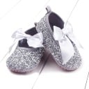 Zapatillas plateadas para niñas 5