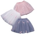 Tyttöjen hame flamingoilla L1055 4