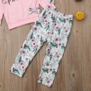 Suéter y leggings para niñas L1455 6