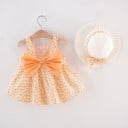 Vestido de niña con sombrero 12