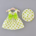 Vestido de niña con sombrero 13