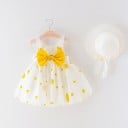 Vestido de niña con sombrero 16