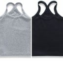Camiseta sin mangas para niñas 2 piezas 3