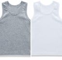 Camiseta sin mangas para niñas 2 piezas 9