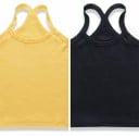 Camiseta sin mangas para niñas 2 piezas 15