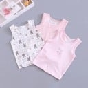Camiseta sin mangas para niñas 3 piezas 5