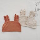 Camiseta de tirantes y falda para niñas L1218 5