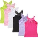 Camiseta de tirantes para niña con mariposa 7