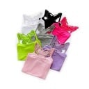 Camiseta de tirantes para niña con mariposa 9