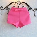 Camiseta de tirantes y pantalones cortos de lunares para niñas L1453 3