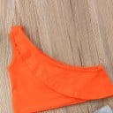 Top y short de mezclilla para niña L1405 5
