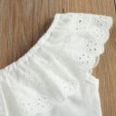 Camiseta y pantalón corto niña L1194 3