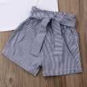 Camiseta y pantalón corto niña L1198 5
