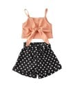 Camiseta y pantalón corto niña L1237 8