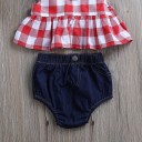 Camiseta y pantalón corto niña L1252 6