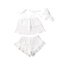 Camiseta y pantalón corto niña L1260 3