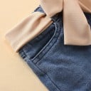 Camiseta y pantalón corto niña L1470 4