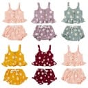 Top y short niña con flores 6